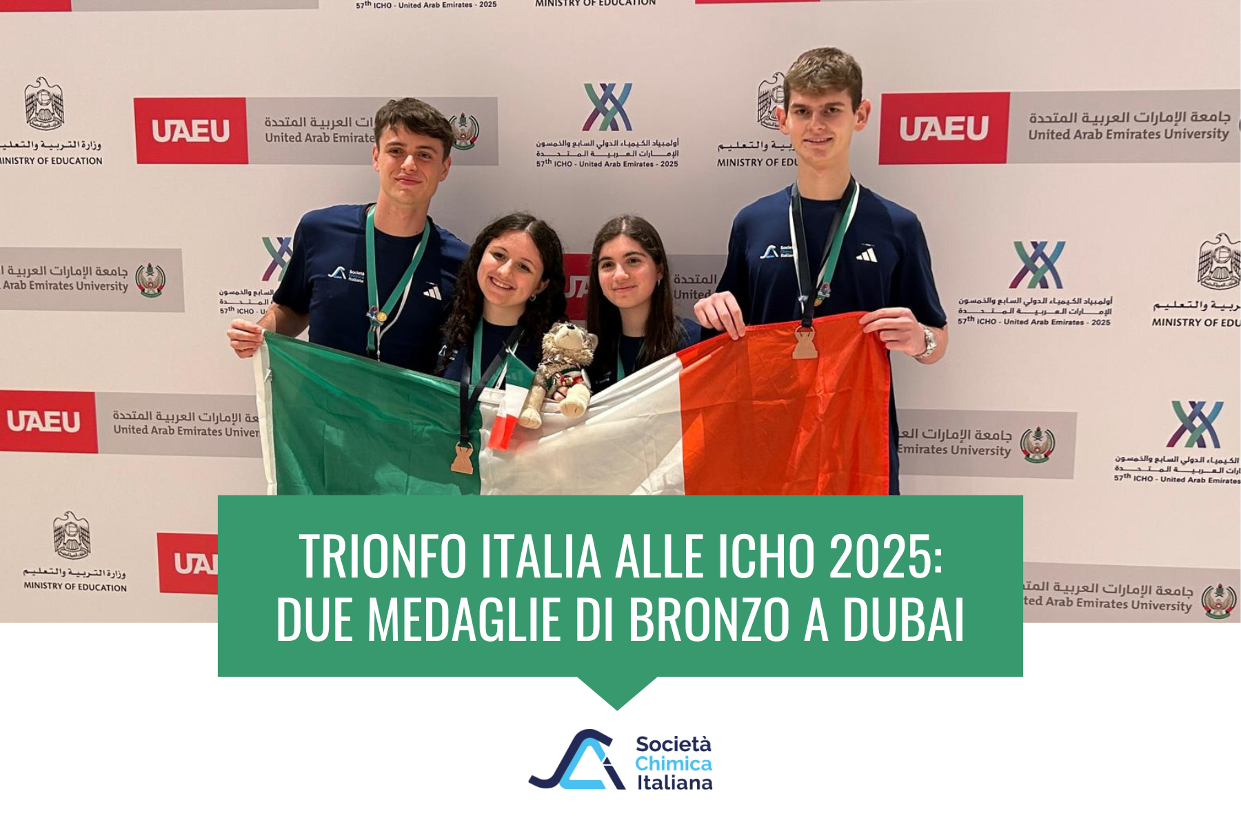 ICHO 2025 trionfo Italia